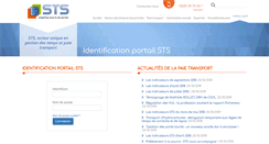 Desktop Screenshot of portail.stsweb.fr
